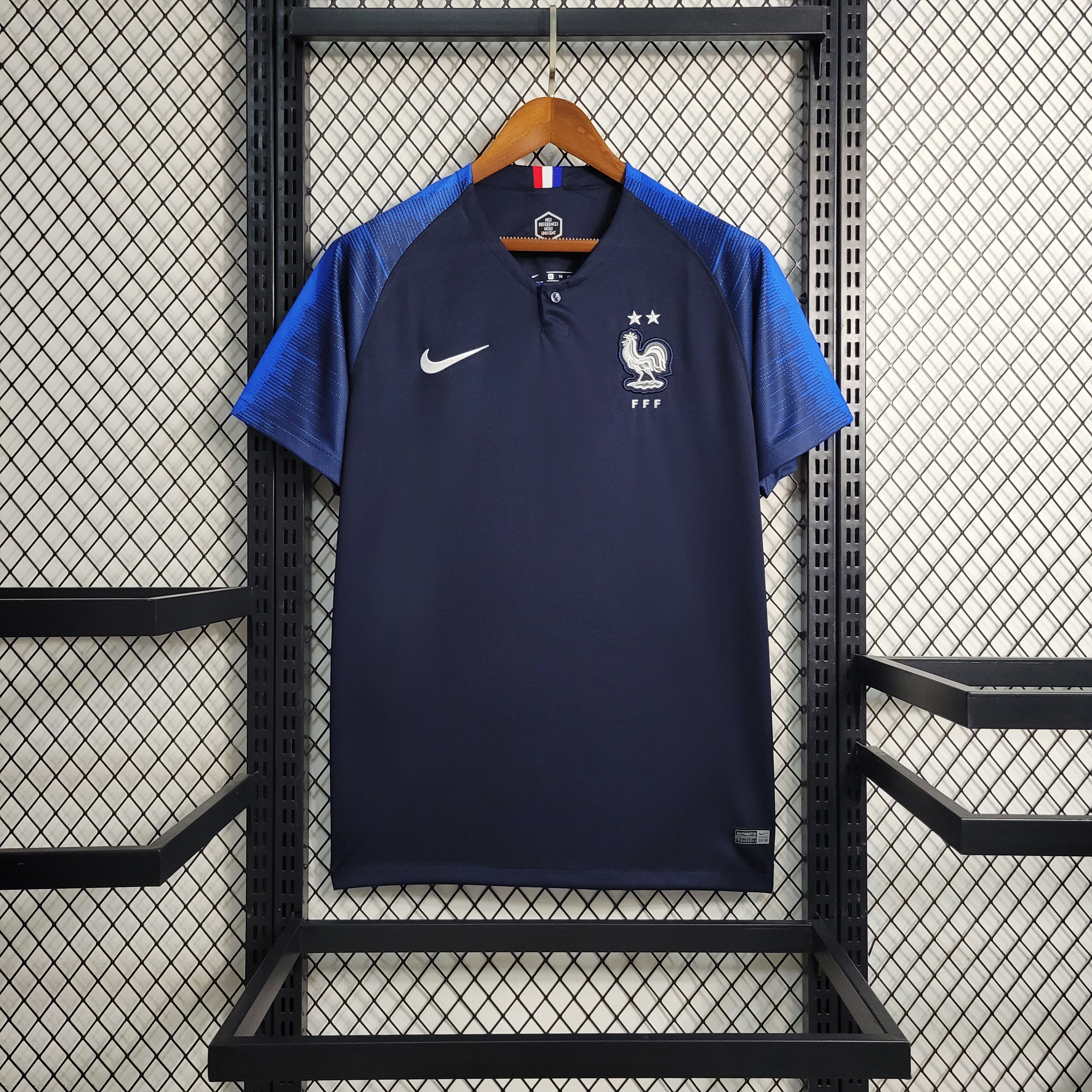 Maillot Rétro France 2018 World Cup Champions