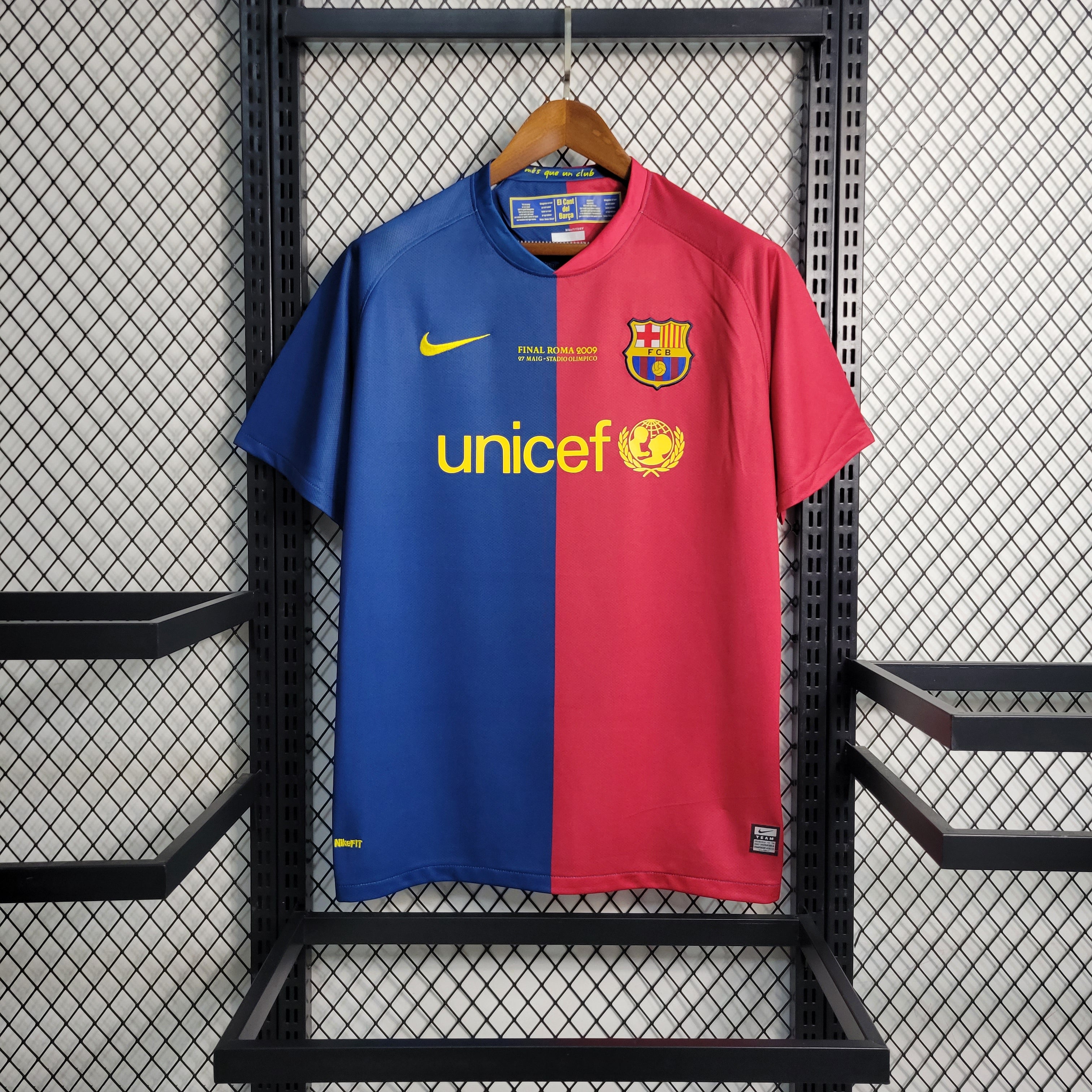 Maillot Rétro Barcelone Final LDC 09/10