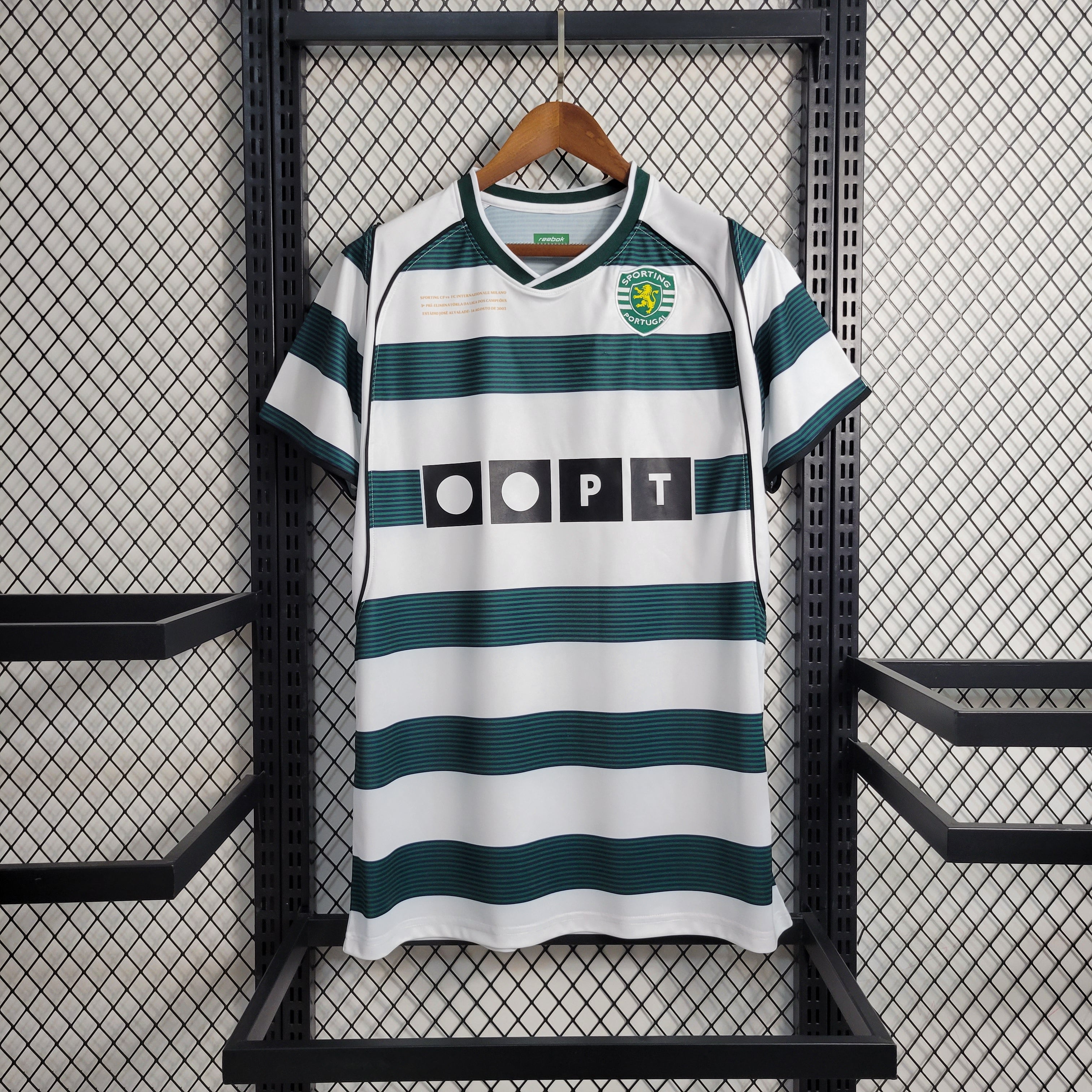 Maillot Rétro Sporting Lisbon 01/02