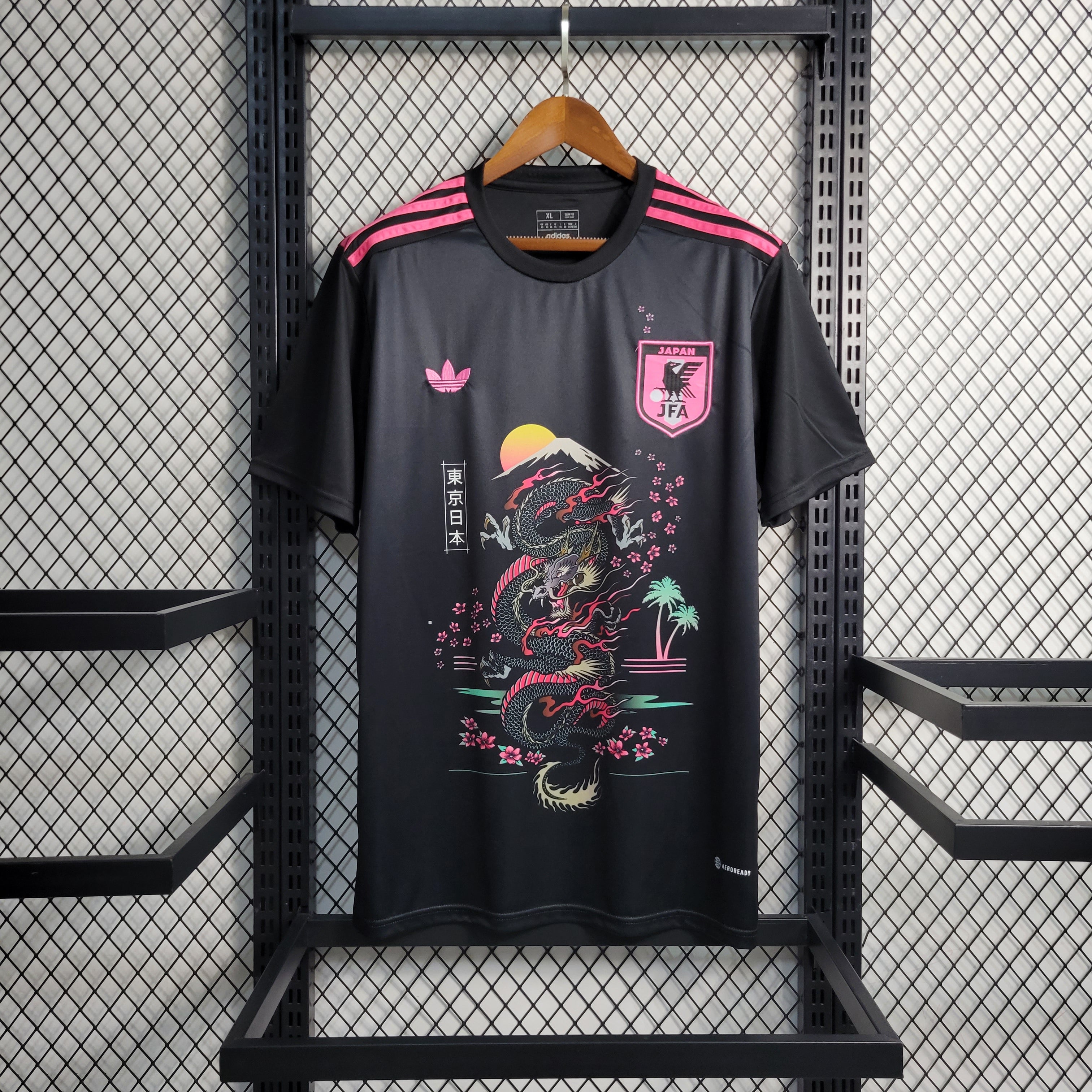 Maillot Japon Dragon Rose 24/25