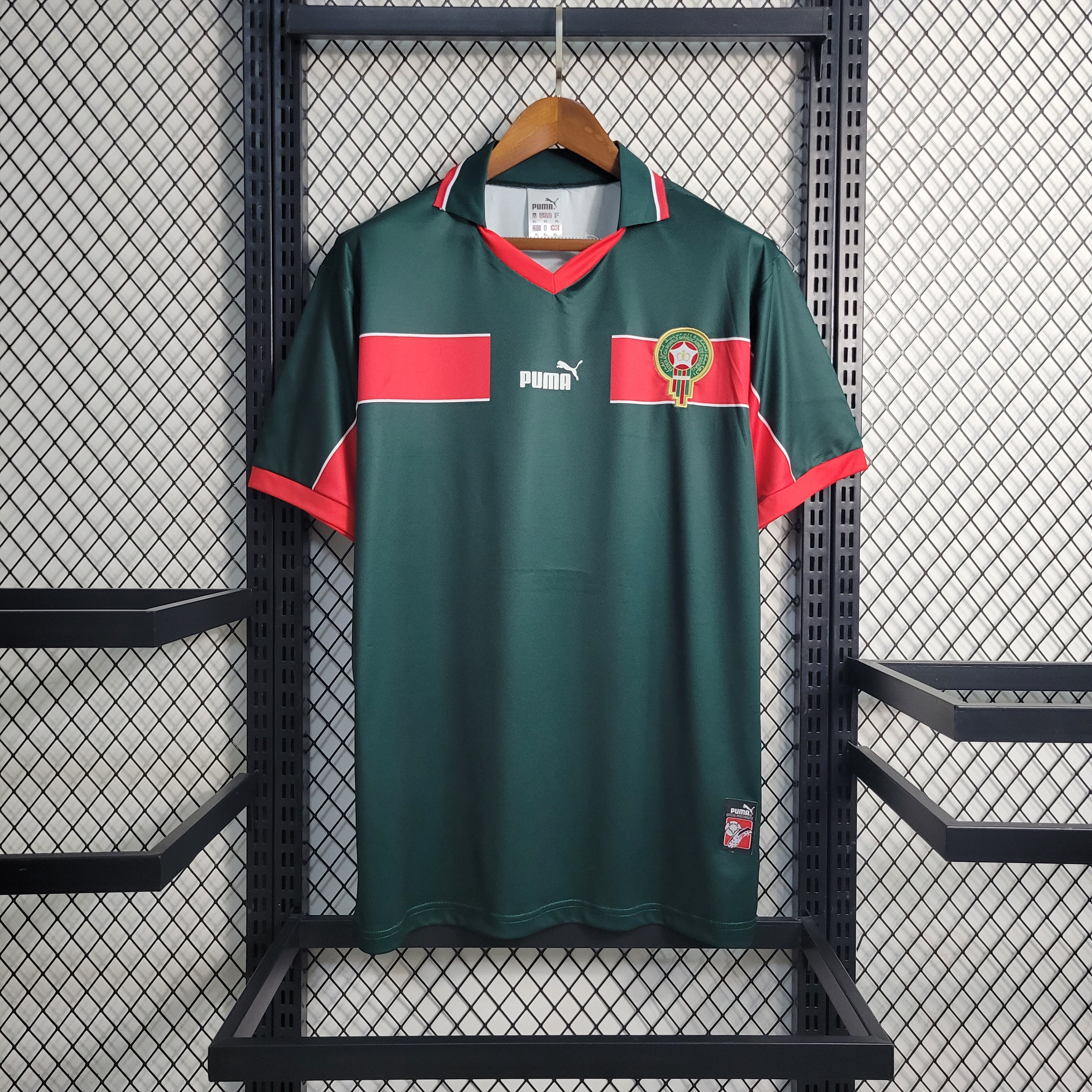 Maillot Rétro Maroc 98 Vert