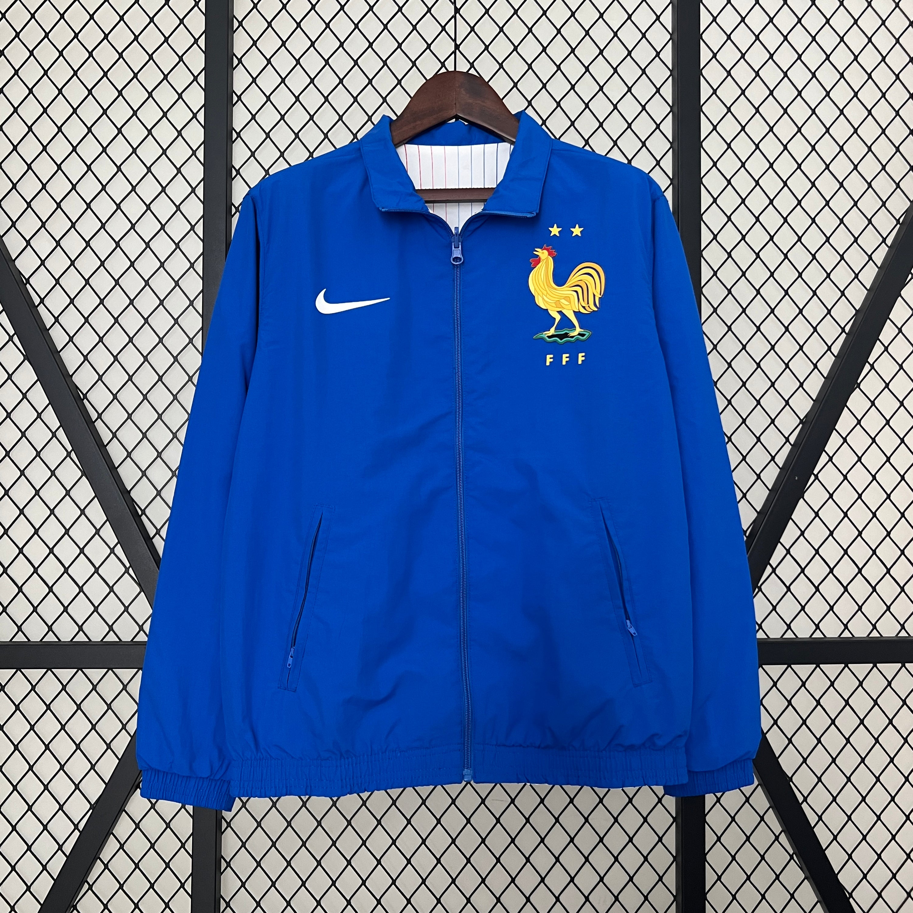 Veste Windbreaker France Réversible