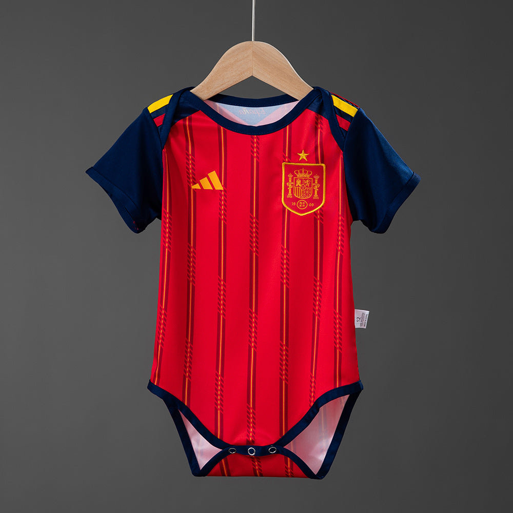 Maillot Bébé Espagne Domicile 25/26