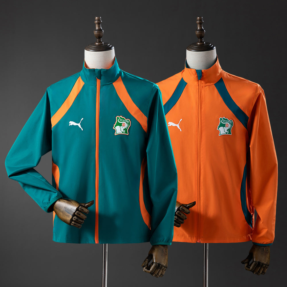 Veste Windbreaker Cote d'ivoire Réversible
