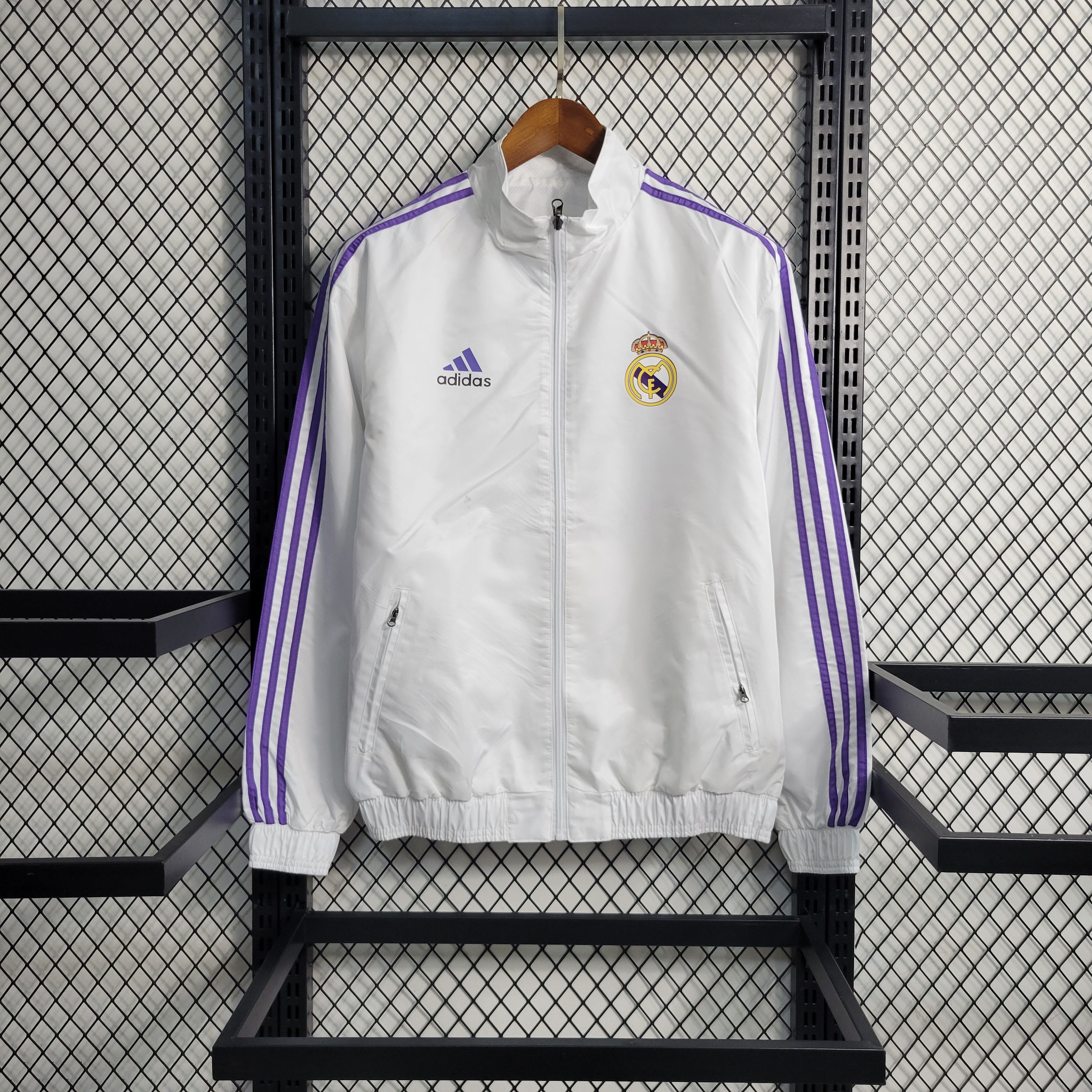 Veste Windbreaker Real Madrid Reversible